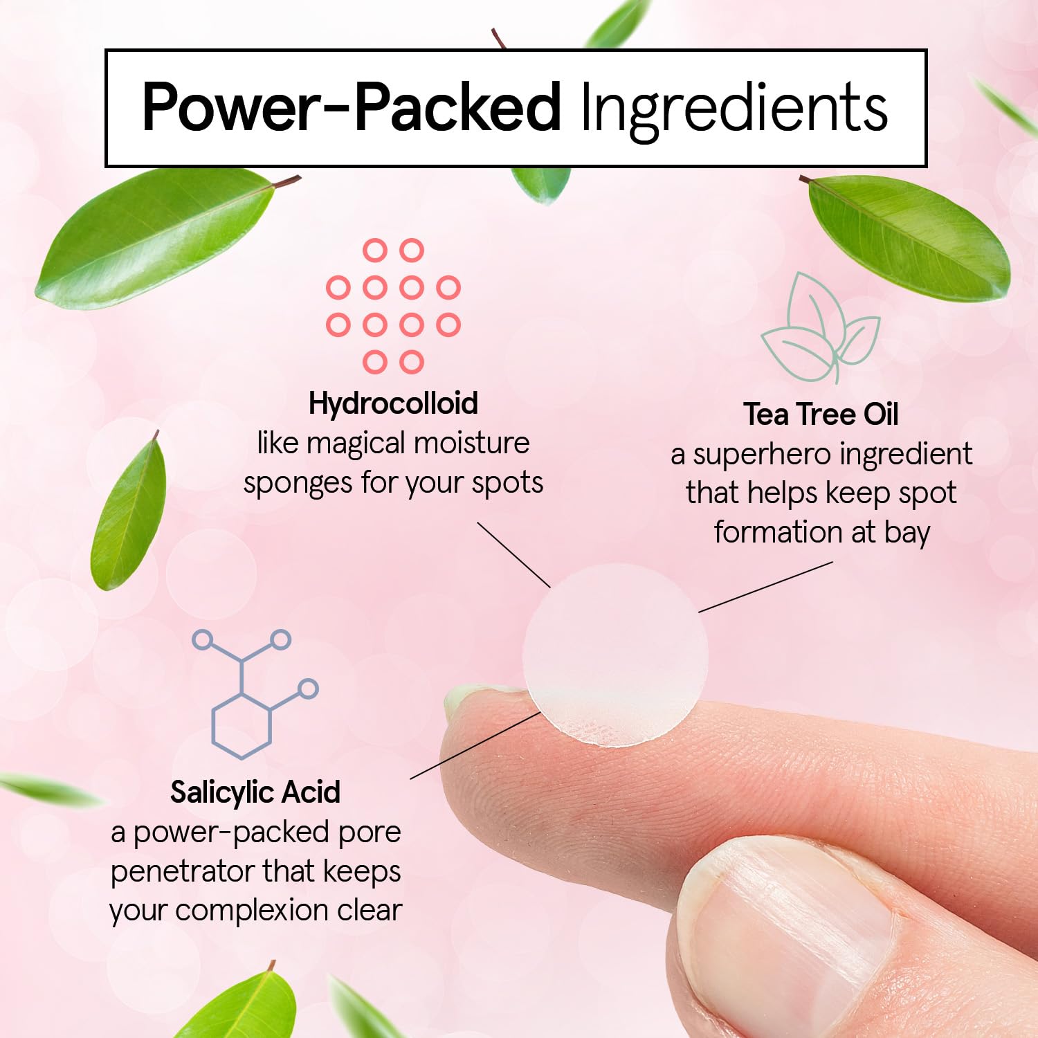 Grace & Stella Award Winning Acne Device - Pimple Patches For Face - Fsa Hsa Hydrocolloid Acne Patches For Shrinking Zits, Breakouts - Spot Stickers - Dermatologist-Tested, Vegan (Invisible, 36 Count) : Beauty & Personal Care