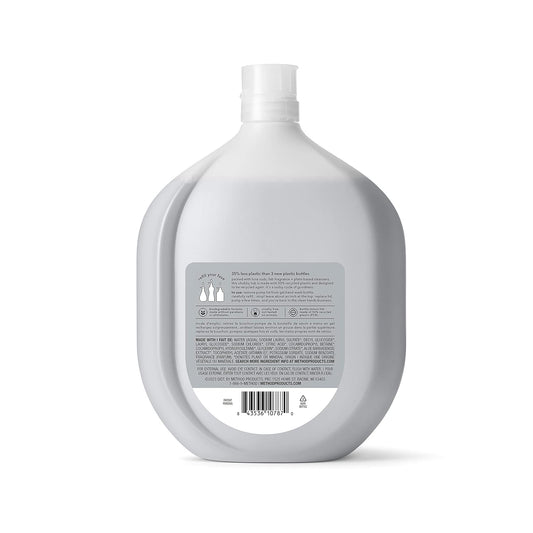 Method Premium Gel Hand Wash Refill, Vetiver + Amber, Recyclable Bottles, Biodegradable Formula, 34 fl oz (Pack of 4)