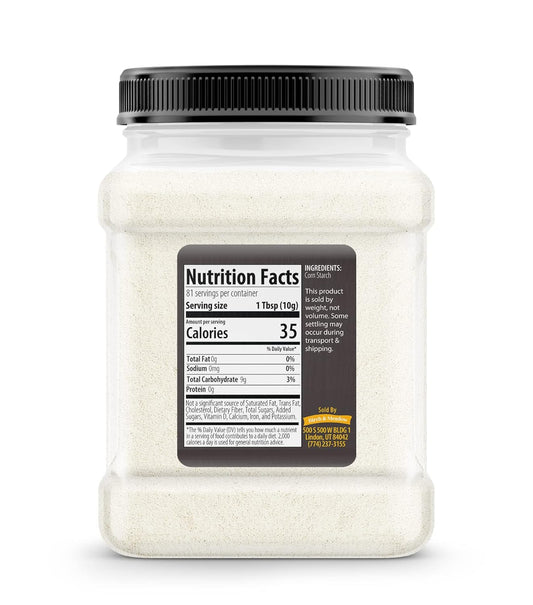 Birch & Meadow 1.8 Lb Of Corn Starch, Thickening Agent, Baking, Canning & Cooking
