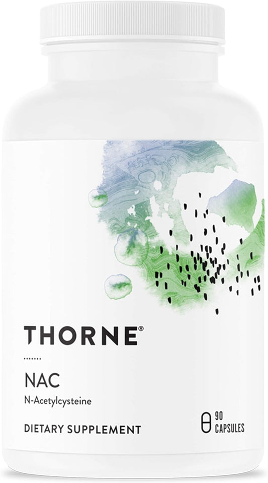 Thorne Detox Duo - Liver, Kidney, & Immune Support Bundle - Nac & Glycine - 30 To 125 Servings