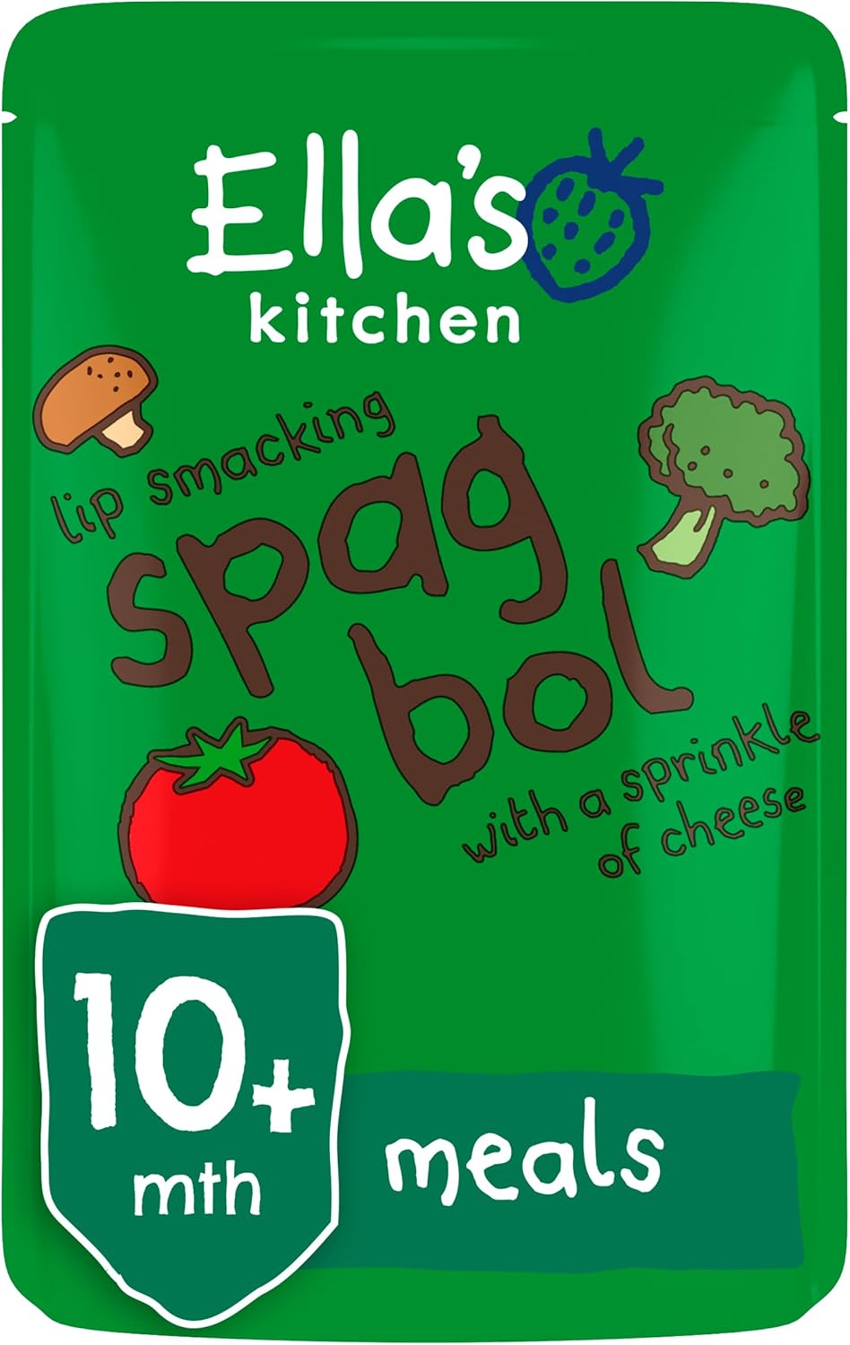Ella'S Kitchen Organic Tomato-Y Pasta With Plenty Of Veggies 10 Months, 190G (Pack Of 4)