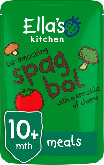 Ella'S Kitchen Organic Tomato-Y Pasta With Plenty Of Veggies 10 Months, 190G (Pack Of 4)