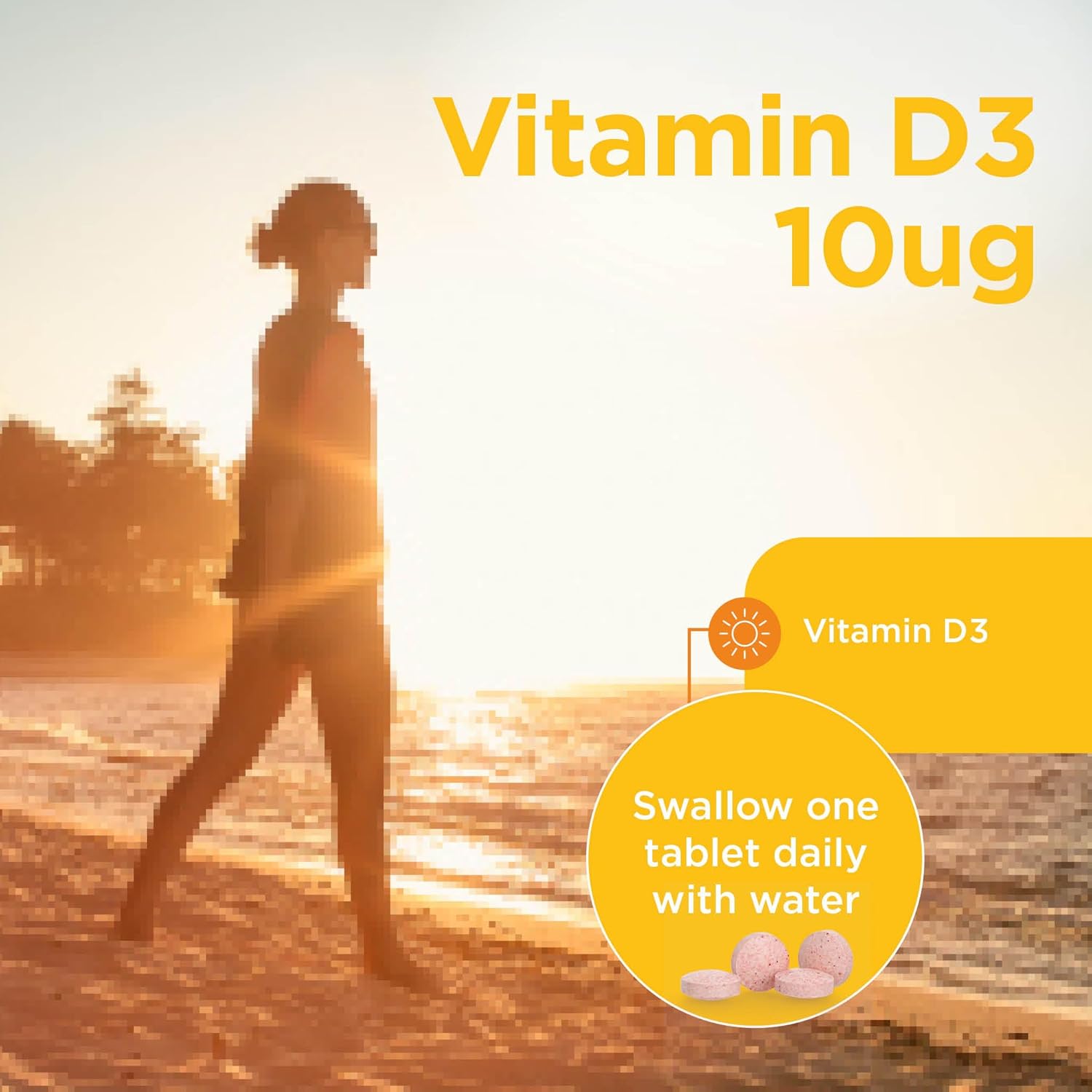 Healthspan Vitamin D3 10µg (8 Months' Supply) | Support Your Immune Health & Promotes Healthy Bones, Teeth & Muscles | Vegetarian : Amazon.co.uk: Health & Personal Care