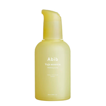 Abib Yuja Essence Vitalizing Pump 1.69 fl oz / 50ml I Revitalizing Blemish Redness Spot Care, Vitamin C Essence