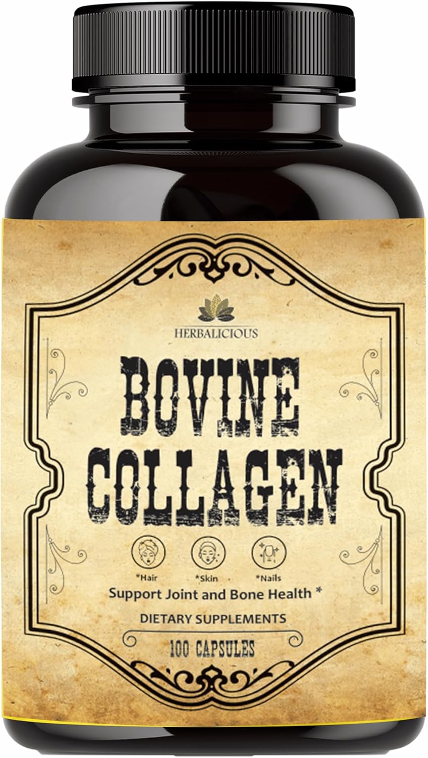 Collagen Complex + C - Liquid Collagen Supplement With Marin Cartilage, Hydrolyzed Fish Collagen, Vitamin C - Helps Support Joint, Hair, Skin, Nail Wellness - Vegetarian Formula, 2 Fl. Oz