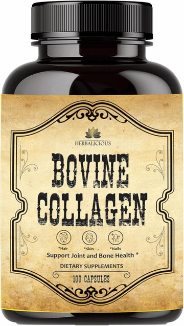 Collagen Complex + C - Liquid Collagen Supplement With Marin Cartilage, Hydrolyzed Fish Collagen, Vitamin C - Helps Support Joint, Hair, Skin, Nail Wellness - Vegetarian Formula, 2 Fl. Oz