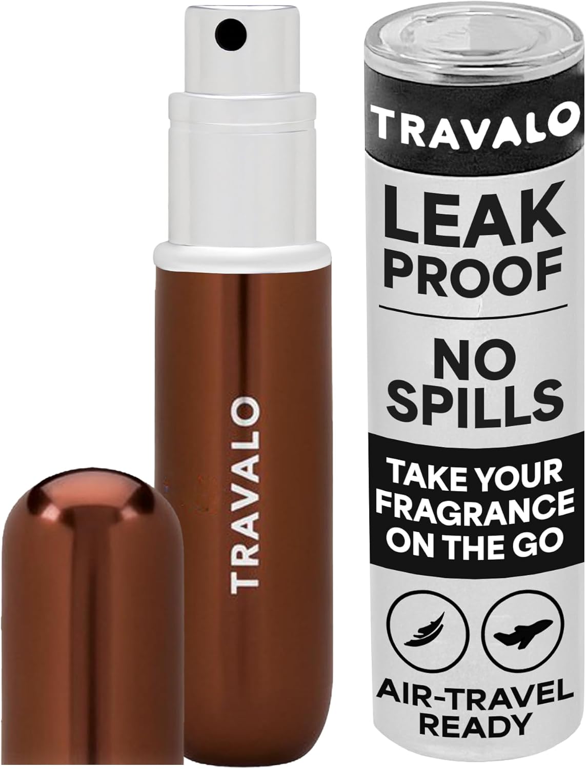 Travalo Hd Unisex Fragrance, Brown