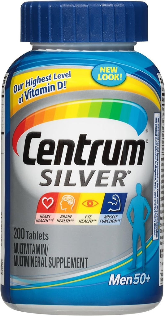 Centrum Men`s Ultra Silver Tab 200 Count (4 Pack)