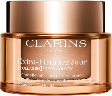 Extra-Firming Day Cream For Dry Skin | Anti-Ageing Moisturiser With Collagen Boosting Ingredients | Hydrating & Firming Face Cream | Refillable Packaging | 50Ml