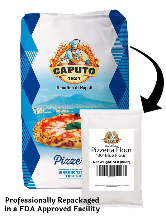 Antimo Caputo Pizzeria Flour (Blue) 5 Lb Repack : Wheat Flours And Meals : Grocery & Gourmet Food