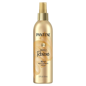 Pantene Miracle Rescue 10-In-1 Multitasking Leave-In Conditioner Spray, 5.7 Fl Oz