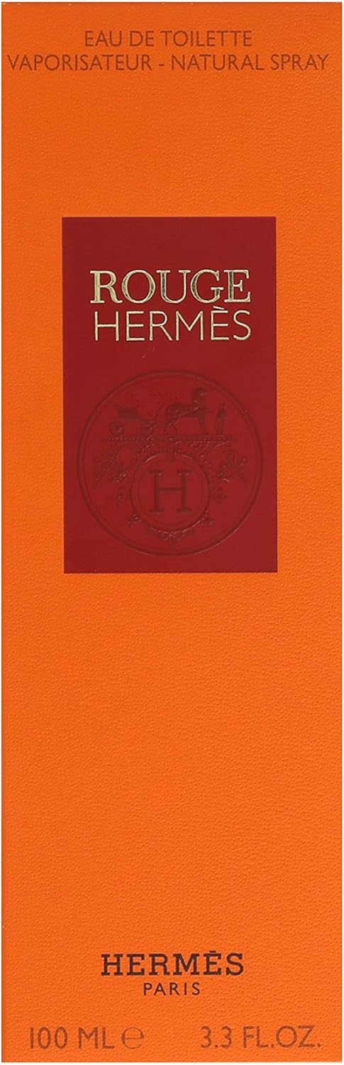 Hermes Rouge Eau De Toilette Spray For Women, 100 Ml
