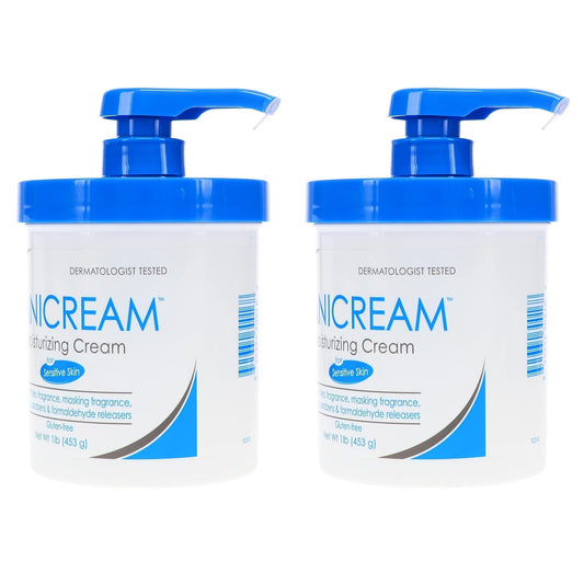 Vanicream Skin Cream With Pump Dispenser 16 oz (Pack of 2)