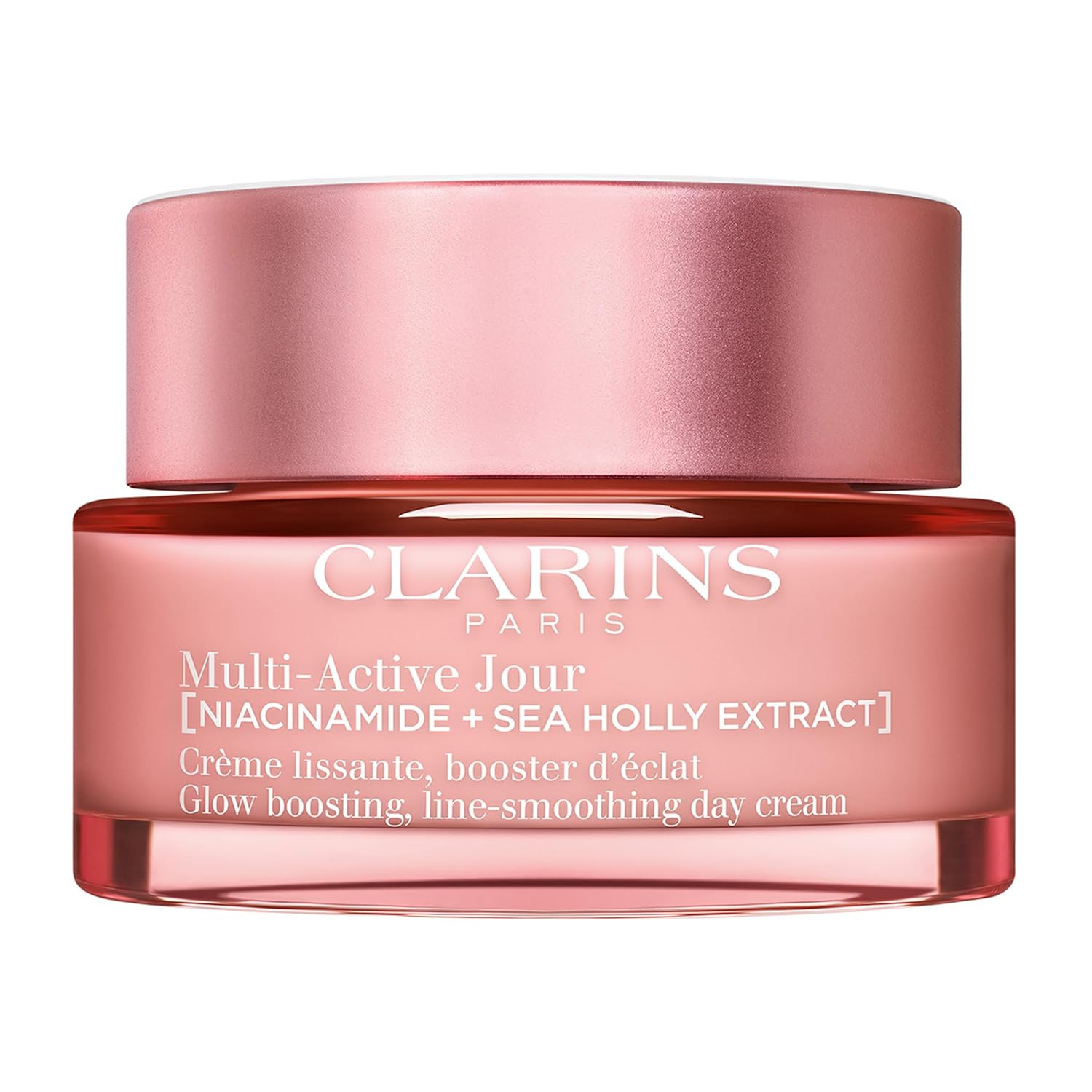 Clarins Multi-Active Day Moisturizer With Niacinamide | Smooth Fine Lines | Visibly Tighten Pores | Even Tone And Texture | Boost Glow | Strengthen Moisture Barrier | Dry Skin Type | 1.7 Ounces