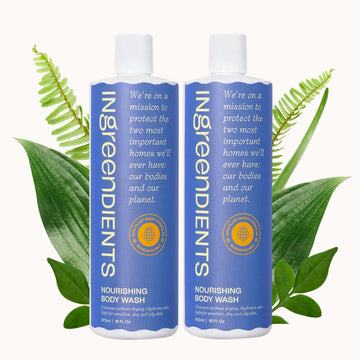 Non Toxic And Vegan Body Wash With Organic Ingredients - Moisturizing For Dry And Sensitive Skin, Natural And Organic, Paraben Free, Cruelty Free, Gluten Free, Sulfate Free (16 Fl. Oz)