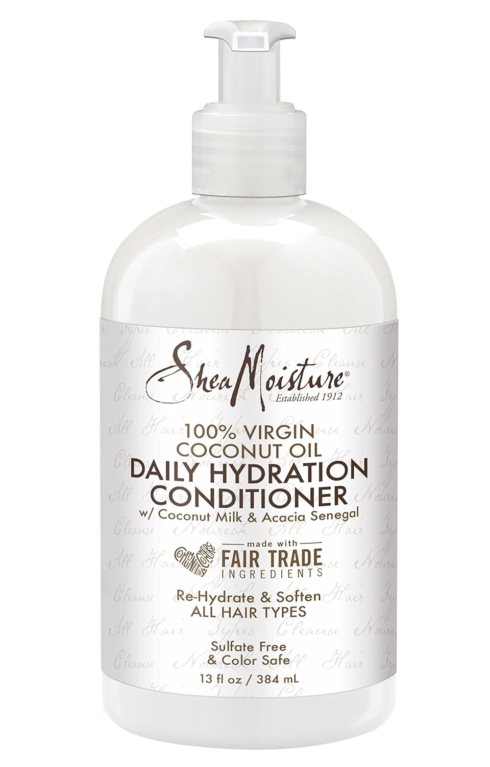 Sheamoisture Daily Hydrating Conditioner For All Hair Types 100% Virgin Coconut Oil Sulfate-Free 13 Oz (Packaging May Vary)