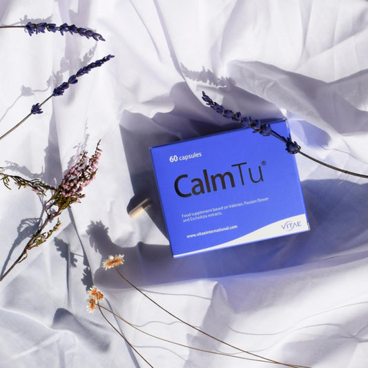 Vitae Calmtu 30 Capsules | Valerian, Passionflower And California Poppy | Stress And Anxiety Management | Tranquilizing Effect | No Side Effects | Natural Ingredients