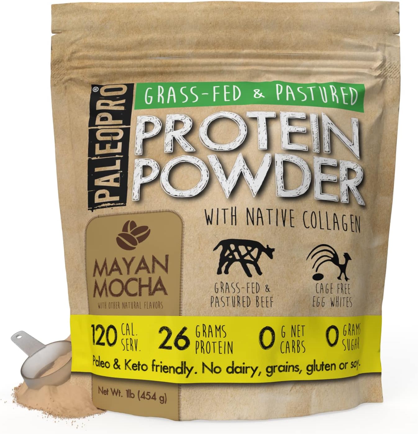 PaleoPro Protein Powder, Gluten Free, Dairy Free, Whey Free, Soy Free,