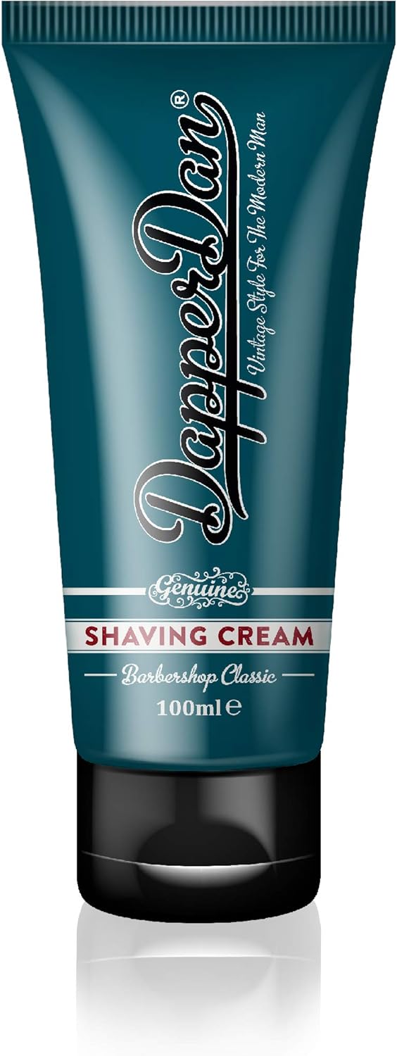 Dapper Dan Shave Cream,Men'S Shaving Cream With Sandalwood Fragrance Reduces Irritation And Leaves Skin Feeling Soft And Hydrated 1 X 100 Ml