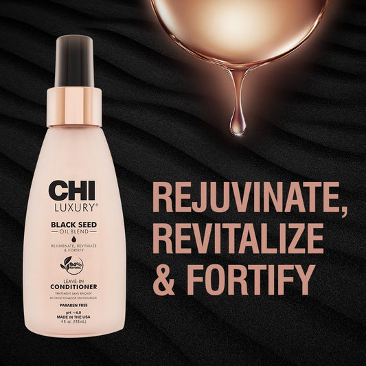 Chi Luxury Black Seed Oil, Leave-In Conditioner, 118 Ml