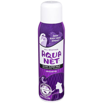 Aqua Net All Weather Professional Hairspray, Extra Super Hold, Unscented, 11 Oz