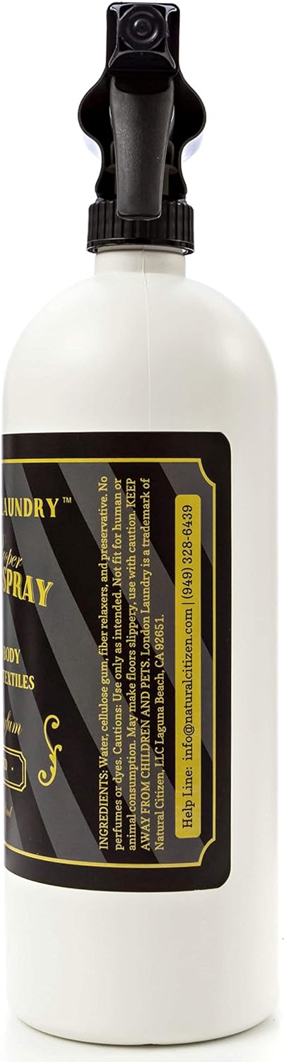 Ironing & Sizing Spray 32 Oz. - Spray Starch Alternative - Less Stiff than Starch - Unscented : Health & Household