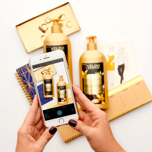 Eveline Cosmetics Luxury Expert 24K Gold Body Lotion 350Ml : Beauty & Personal Care