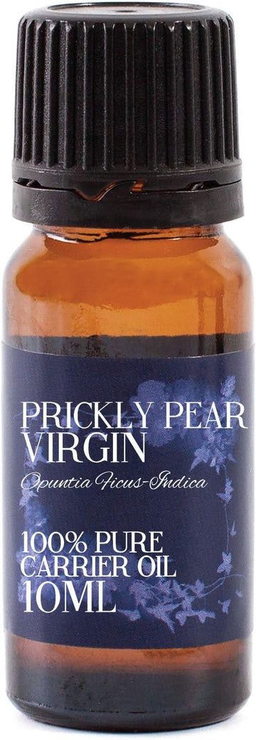 Mystic Moments | Prickly Pear Virgin Carrier Oil 10ml - Pure & Natural Oil Perfect for Hair, Face, Nails, Aromatherapy, Massage and Oil Dilution Vegan GMO Free