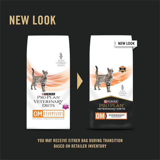 Purina Pro Plan Veterinary Diets Om Overweight Management Feline Formula Dry Cat Food - 6 Lb. Bag