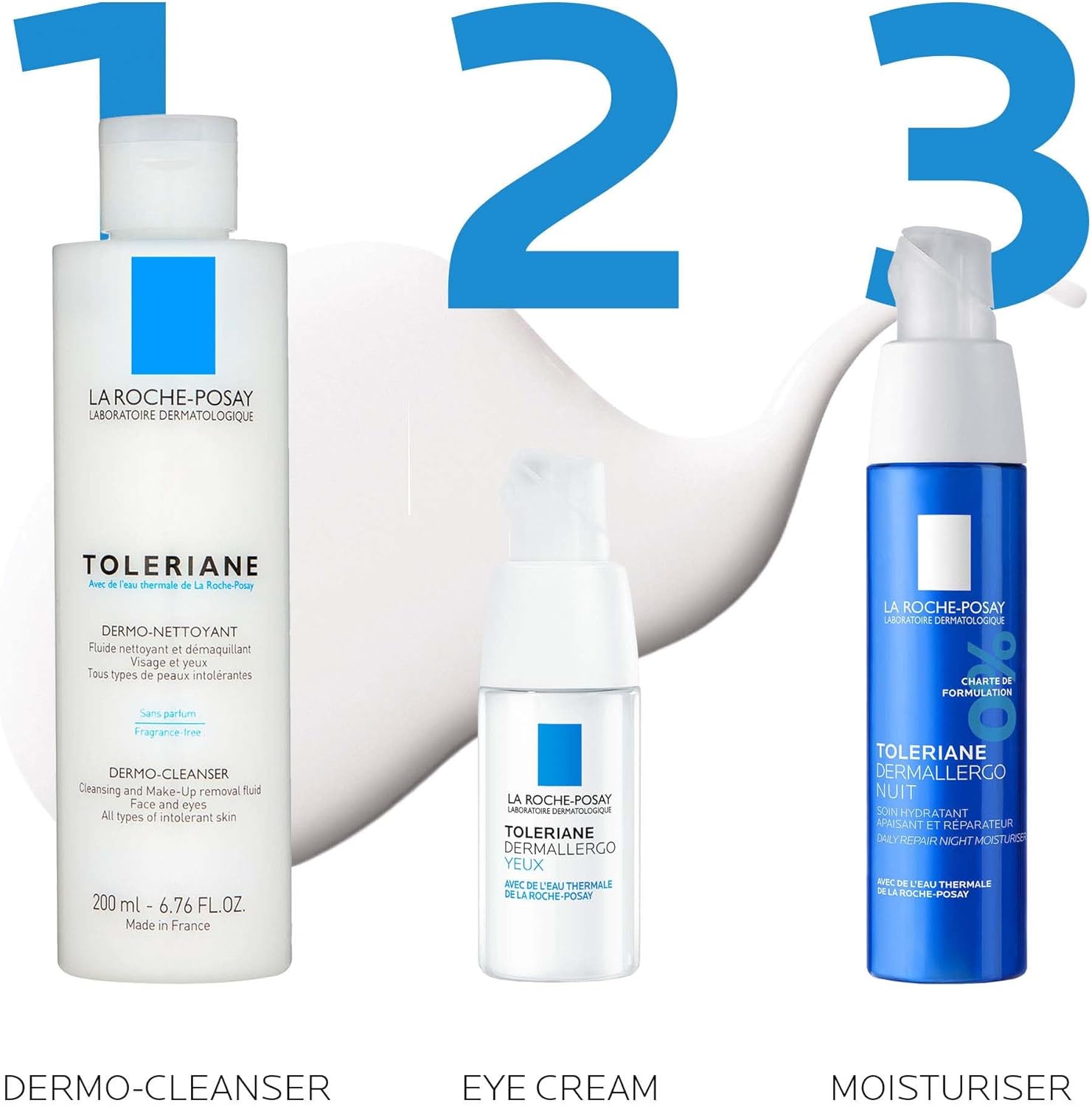 La Roche-Posay Toleriane Dermallergo Soothing Night Cream for Sensitive Skin 40ML : Amazon.co.uk: Beauty