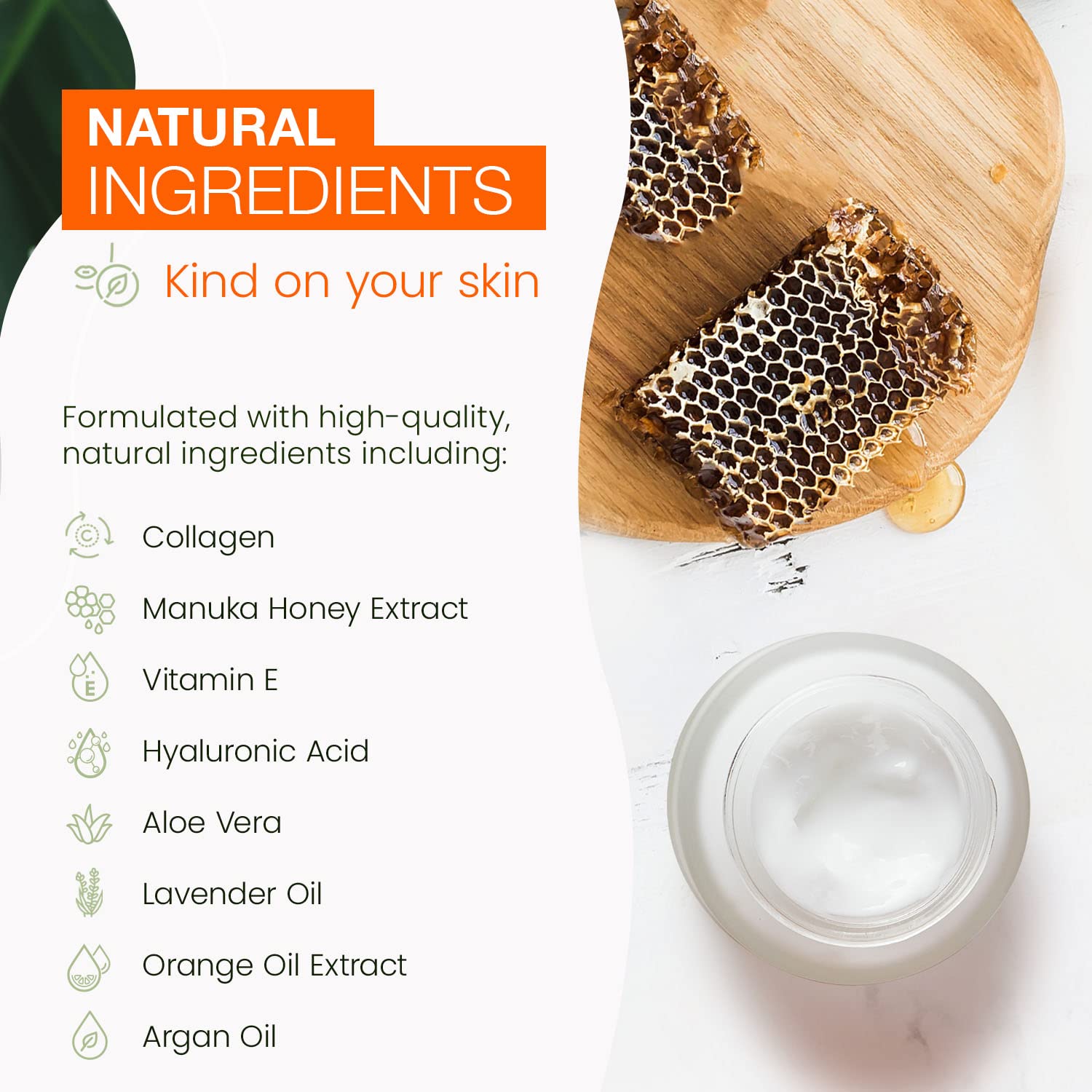 Natural Chemist Vitamin C & Collagen Daily Face Moisturizer - Firming, Reduces Fine Lines & Wrinkles, Brightening, Dermatologist Tested, Cruelty Free Korean Skin Care For All Skin Types - 1.69 Fl. Oz : Beauty & Personal Care