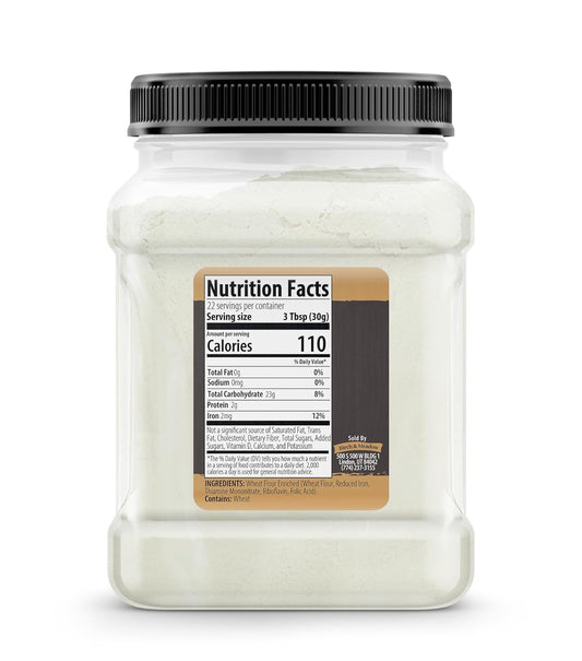 Birch & Meadow Pastry Flour, 1.5 Lb, Wheat Enriched, Bread & Dough