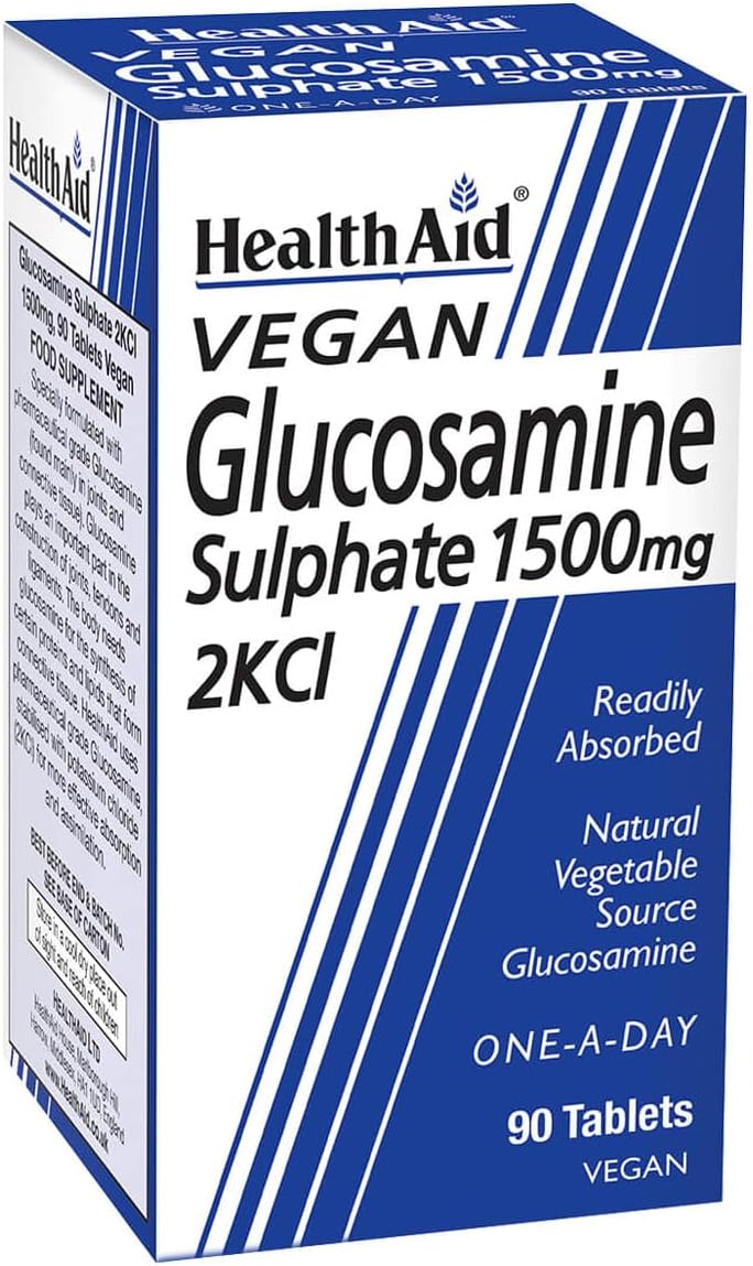 HealthAid Glucosamine Sulphate 2KCl 1500mg - 90 Tablets