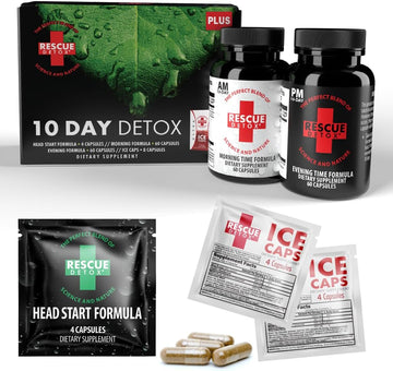 Rescue Detox 10 Day Detox +Plus Kit | Permanently Removes All Toxins