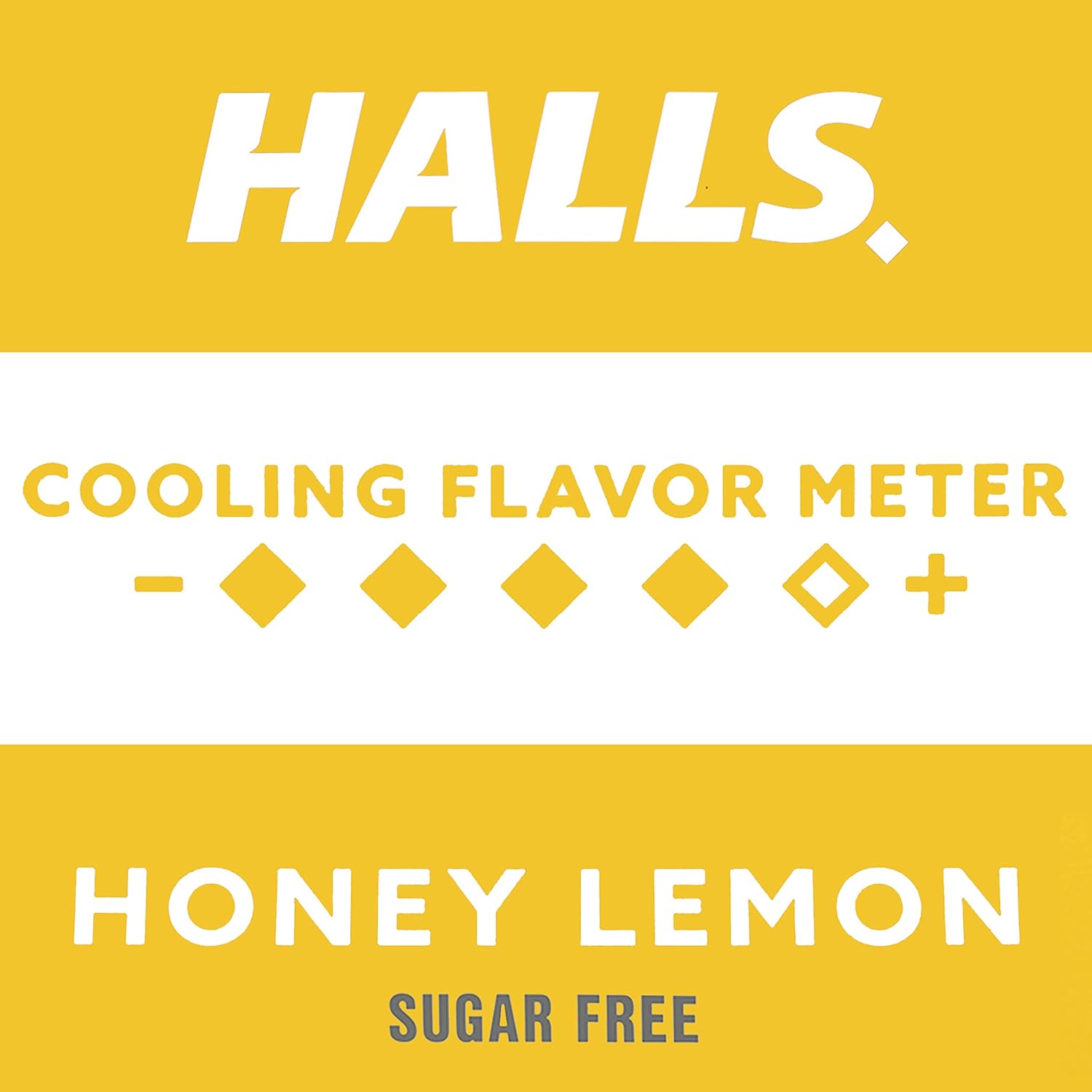 HALLS Relief Honey Lemon Sugar Free Cough Drops, Value Pack, 180 Drops : Health & Household