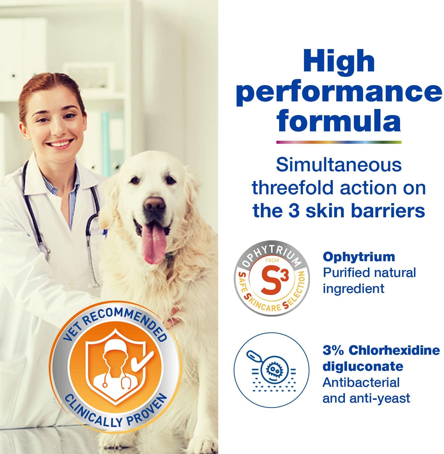 DOUXO S3 PYO Mousse, Waterless Antibacterial & Anti-Yeast Mousse, Leave-On DOUXO S3-PYO Mousse, Chlorhexidine For Dogs, No Rinse No Bath Mousse For Dogs, Hypoallergenic Fragrance, 150ml : Amazon.co.uk: Pet Supplies