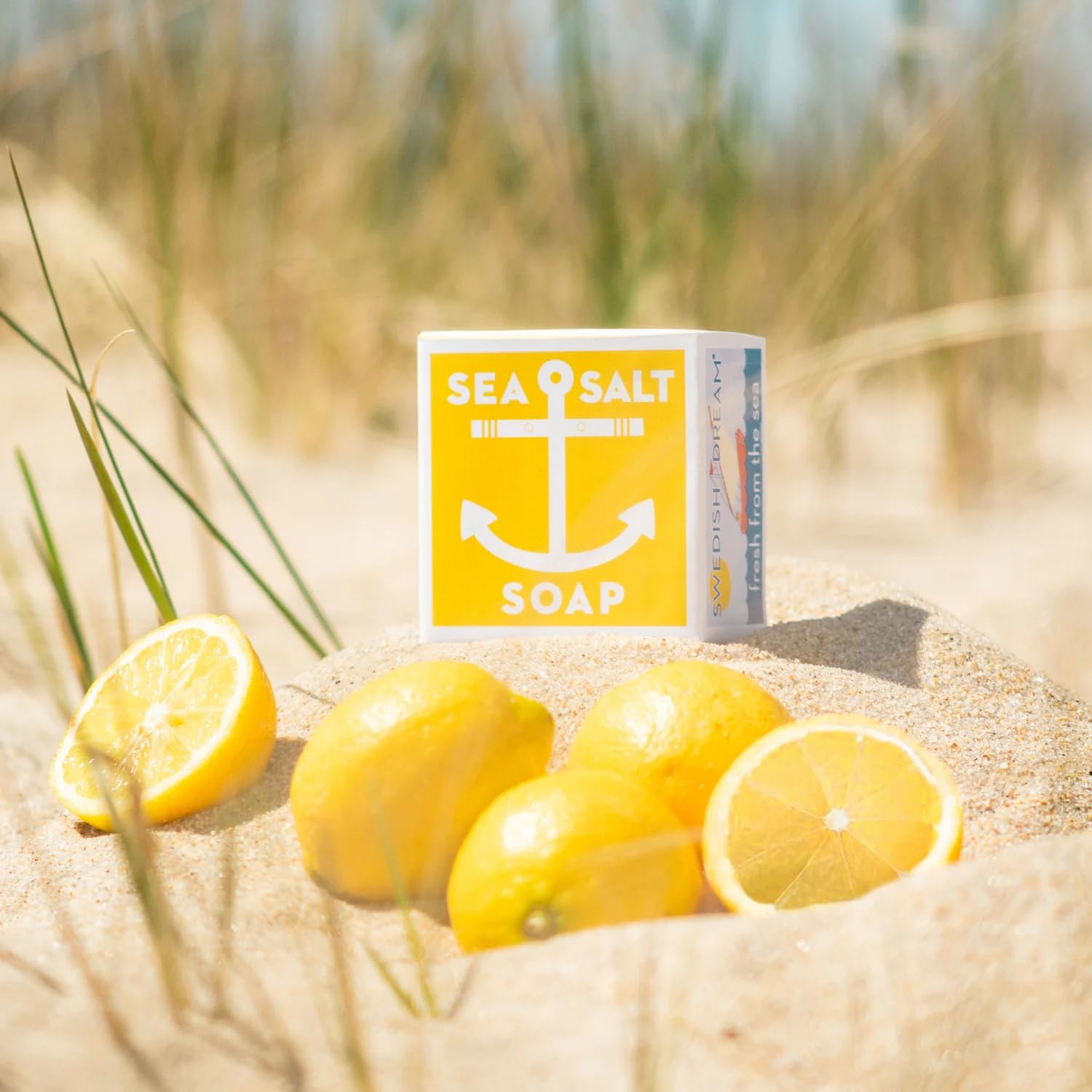 Kalastyle Swedish Dream Sea Salt Summer Lemon Soap | Limited Edition | Vegan, Cruelty Free, Made In Usa | 4Ounces : Beauty & Personal Care