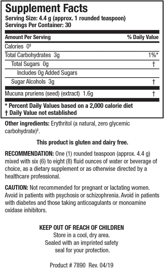 Biotics Research Dopatropic Powder Dopamine, Easy-To-Mix Powder, Neurotransmitter Health, Cognitive Health, Memory & Learning, Mucuna Pruriens 5 Ounces