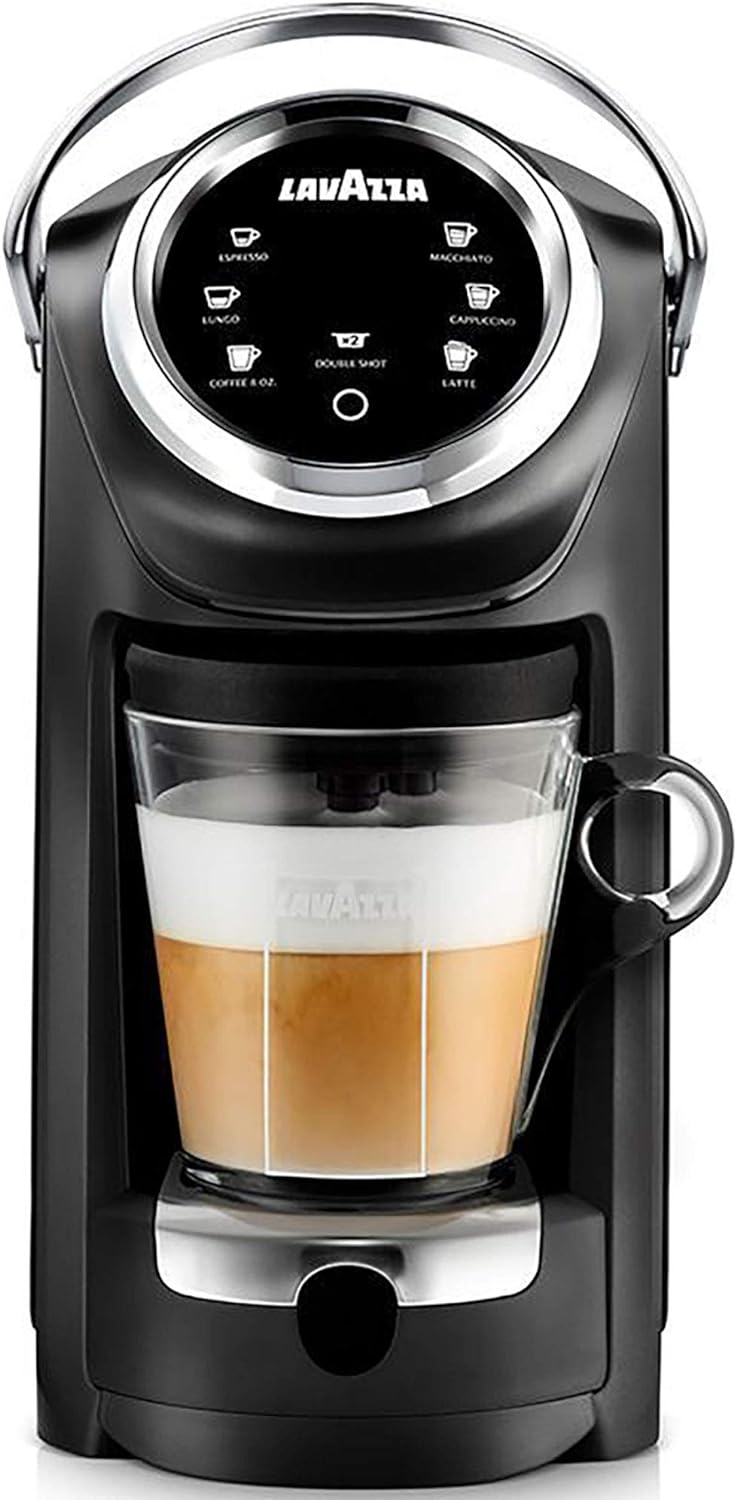 Lavazza Expert Coffee Classy Plus Single Serve ALL-IN-ONE Espresso & Coffee Brewer Machine - LB 400 - (Includes Built-in Milk Vessel/Frother): Home & Kitchen