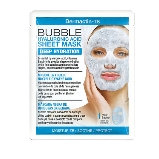 Dermactin-Ts Bubble Hyaluronic Acid Sheet Mask : Beauty & Personal Care