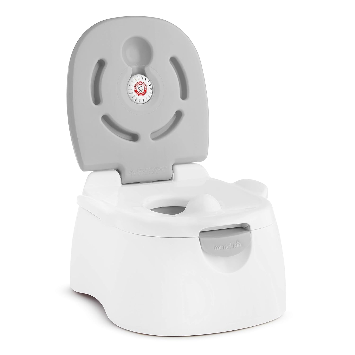 Munchkin® Arm & Hammer Multi-Stage 3-In-1 Potty Seat, (Potty Chair, Trainer Ring And Step Stool), Grey