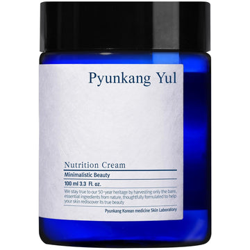 Pyunkang Yul Nutrition Cream - Korean Skin Care Face Cream - Facial Moisturizer For Dry And Combination Skin Types - Healthy Natural Ingredients Shea Butter, Macadamia Deeply Moisturize Skin 3.4 Fl Oz