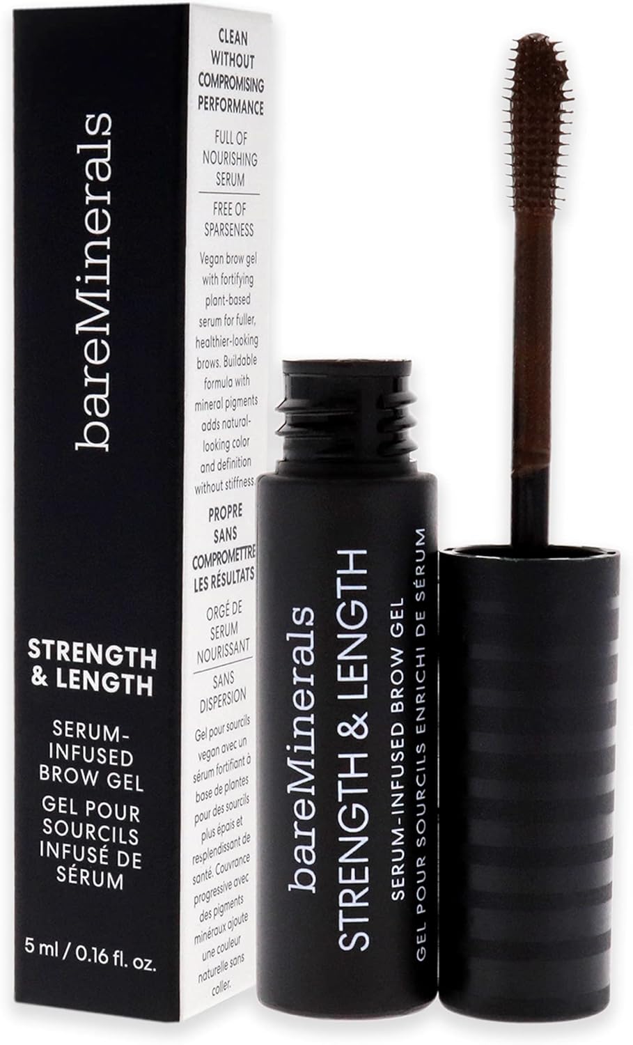 Bareminerals Strength And Length Serum-Infused Brow Gel - Coffee For Women 0.16 Oz Brow Gel