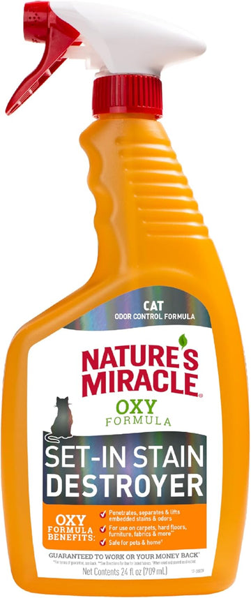 Nature'S Miracle Oxy Formula Set-In Stain Destroyer, Orange Scent, 24 Oz. Spray