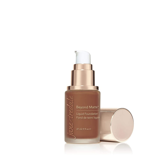 Jane Iredale Beyond Matte 3-In-1 Liquid Foundation Lightweight, Buildable Coverage With A Semi Matte Finish Vegan, Clean & Cruelty-Free Makeup