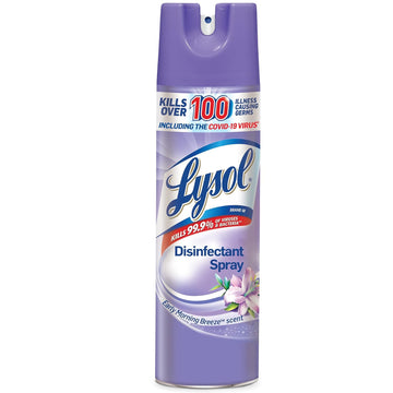 Lysol Disinfectant Spray, Early Morning Breeze, 76oz (4X19oz)