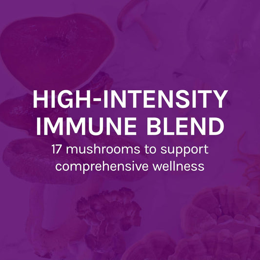 Host Defense, MyCommunity Capsules, Advanced Immune Support, Mushroom Supplement with Lion’s Mane and Reishi, Unavored, 120