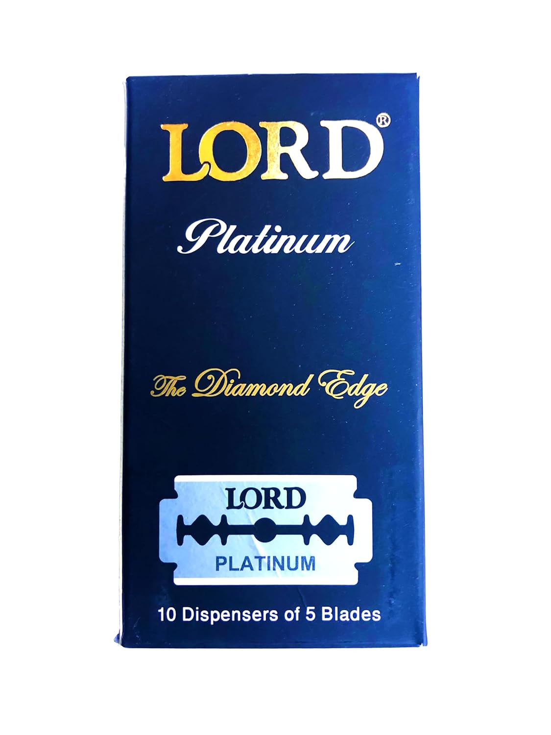 50 New Lord Platinum Double Edge Razor Blades