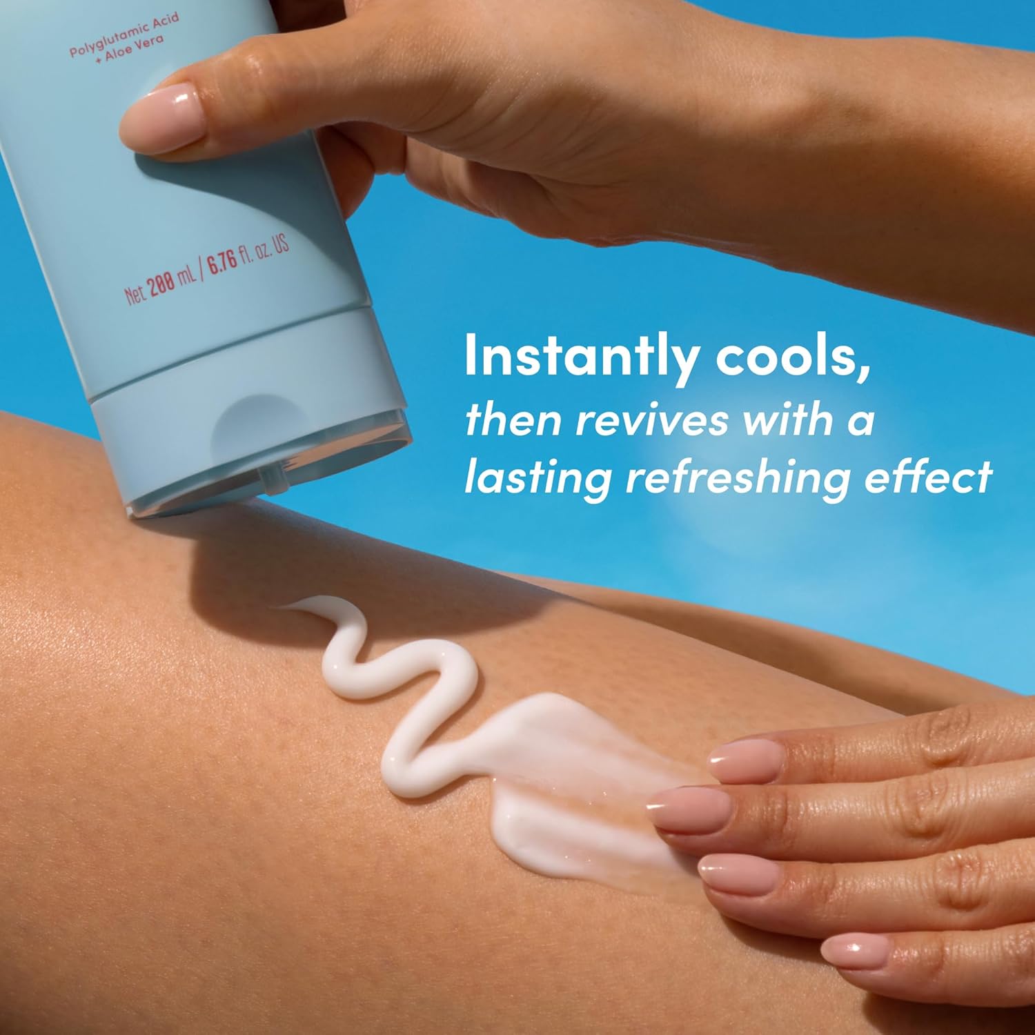 Coco & Eve Firming & Cooling Body Gel Lotion — Aftersun Care with Aloe Vera, Polyglutamic Acid for Sunburn Relief, Hydration & Skin Recovery. Soothing Moisturiser for Sun-irritated Skin. (200 ml) : Amazon.co.uk: Beauty