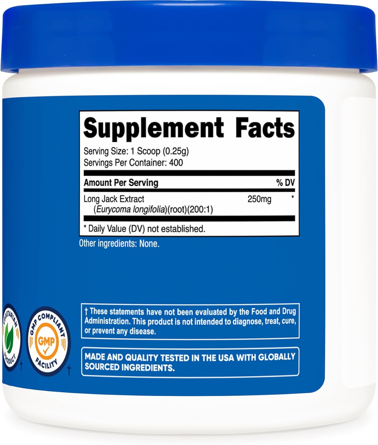 Nutricost LongJack (Eurycoma Longifolia) 100:1 Extract Powder 100 Grams : Health & Household